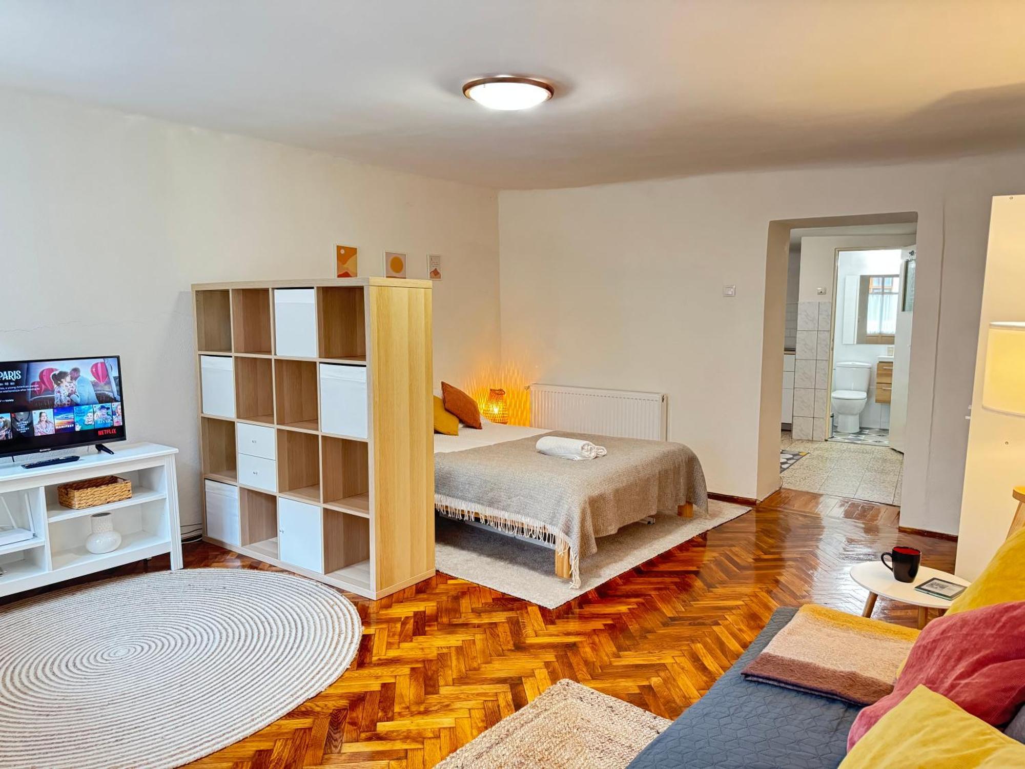 Charming Studio Ideal For Getaways Or Workations In Sibiu'S Medieval City Center Ngoại thất bức ảnh